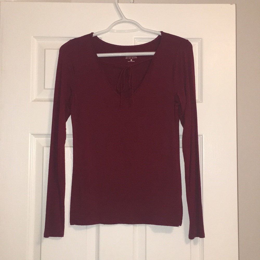 Hollister Burgundy Shirt